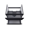 Купить Тумба подвесная Qtap Tern 600х580х437 матово-черная QT1774TPL602MB , QT1774TPL602MB / SD00047088 , в категории Шкафы под умывальник , от бренда Qtap  Интернет-магазин сантехники ✓ Лучшие цены на рынке ✓ Огромный выбор ✓ Гарантия ✓ Заходите!