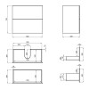 Купить Тумба подвесная Qtap Tern 800х725х437 матово-черная QT1774TPL802MB , QT1774TPL802MB / SD00047091 , в категории Шкафы под умывальник , от бренда Qtap  Интернет-магазин сантехники ✓ Лучшие цены на рынке ✓ Огромный выбор ✓ Гарантия ✓ Заходите!