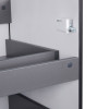 Купить Тумба подвесная Qtap Tern 800х725х437 матово-черная QT1774TPL802MB , QT1774TPL802MB / SD00047091 , в категории Шкафы под умывальник , от бренда Qtap  Интернет-магазин сантехники ✓ Лучшие цены на рынке ✓ Огромный выбор ✓ Гарантия ✓ Заходите!