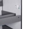 Купити Тумба підвісна Qtap Tern 800х580х437 Matt black QT1773TNL802MB , QT1773TNL802MB / SD00047092 , в категории Шафи під умивальник , от бренда Qtap  Інтернет-магазин сантехніки ✓ Кращі ціни на ринку ✓ Величезний вибір ✓ Гарантія ✓ Заходьте!