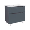 Купити Комплект Qtap Scorpio 810х825х460 Graphite тумба підлогова + раковина урізна QT1471TNВ8023080CG , QT1471TNВ8023080CG / SD00047445 , в категории Шафи під умивальник , от бренда Qtap  Інтернет-магазин сантехніки ✓ Кращі ціни на ринку ✓ Величезний виб