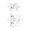 Купити Смеситель для ванны Qtap Matice 3063103C Chrome , QTMAT3063103C / SD00047486 , в категории Змішувачі для ванної , от бренда Qtap  Інтернет-магазин сантехніки ✓ Кращі ціни на ринку ✓ Величезний вибір ✓ Гарантія ✓ Заходьте!