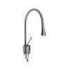 Купити Смеситель для раковины Qtap Virgo с поворотным изливом QTVIR1066103K Gunmetal Black PVD , QTVIR1066103K / SD00047490 , в категории Змішувачі для умивальника , от бренда Qtap  Інтернет-магазин сантехніки ✓ Кращі ціни на ринку ✓ Величезний вибір ✓ Га