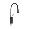 Купити Смеситель для раковины Qtap Virgo с поворотным изливом высокий QTVIR1066H103B Black Matt , QTVIR1066H103B / SD00047492 , в категории Змішувачі для умивальника , от бренда Qtap  Інтернет-магазин сантехніки ✓ Кращі ціни на ринку ✓ Величезний вибір ✓ 