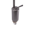 Купити Смеситель для раковины Qtap Virgo с поворотным изливом высокий QTVIR1066H103K Gunmetal Black PVD , QTVIR1066H103K / SD00047493 , в категории Змішувачі для умивальника , от бренда Qtap  Інтернет-магазин сантехніки ✓ Кращі ціни на ринку ✓ Величезний 