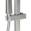 Купити Душова система для кабіни Qtap Capricorn на три споживача (з виливом) 53103KNN Brushed Nickel PVD , QTCAP53103KNN / SD00047515 , в категории Душові системи та панелі , от бренда Qtap  Інтернет-магазин сантехніки ✓ Кращі ціни на ринку ✓ Величезний в