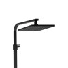 Купити Душова система для кабіни Qtap Capricorn на три споживача (з виливом) 53103KNB Black Matt , QTCAP53103KNB / SD00047516 , в категории Душові системи та панелі , от бренда Qtap  Інтернет-магазин сантехніки ✓ Кращі ціни на ринку ✓ Величезний вибір ✓ Г