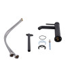 Купити Змішувач для раковини Qtap Robin QTROB1060102B Black Matt , QTROB1060102B / SD00047537 , в категории Змішувачі для умивальника , от бренда Qtap  Інтернет-магазин сантехніки ✓ Кращі ціни на ринку ✓ Величезний вибір ✓ Гарантія ✓ Заходьте!