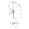 Купити Смеситель для раковины Qtap Robin QTROB1060M102K Black Chrome , QTROB1060M102K / SD00047547 , в категории Змішувачі для умивальника , от бренда Qtap  Інтернет-магазин сантехніки ✓ Кращі ціни на ринку ✓ Величезний вибір ✓ Гарантія ✓ Заходьте!