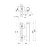 Купить Смеситель для душа Qtap Robin QTROB4060102B Черный матовый , QTROB4060102B / SD00047549 , в категории Смесители для душа , от бренда Qtap  Интернет-магазин сантехники ✓ Лучшие цены на рынке ✓ Огромный выбор ✓ Гарантия ✓ Заходите!