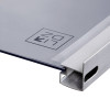 Купити Душова кабіна Lidz Latwa SC80x80.SAT.HIGH.GR, скло тоноване 4 мм без піддона , LLSC8080SATHIGHGR2 / SD00047607 , в категории Душові кабіни , от бренда Lidz  Інтернет-магазин сантехніки ✓ Кращі ціни на ринку ✓ Величезний вибір ✓ Гарантія ✓ Заходьте!