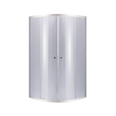 Душова кабіна Lidz Latwa SC80x80.SAT.LOW.GR, скло тоноване 4 мм без піддона