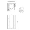 Купити Душова кабіна Lidz Wawel SC80x80.SAT.LOW.FR, скло Frost 4 мм без піддона , LWASC8080SATLOWFR2 / SD00047620 , в категории Душові кабіни , от бренда Lidz  Інтернет-магазин сантехніки ✓ Кращі ціни на ринку ✓ Величезний вибір ✓ Гарантія ✓ Заходьте!