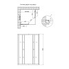 Купити Душова кабіна Lidz Wawel SC90x90.SAT.LOW.FR, скло Frost 4 мм без піддона , LWASC9090SATLOWFR2 / SD00047622 , в категории Душові кабіни , от бренда Lidz  Інтернет-магазин сантехніки ✓ Кращі ціни на ринку ✓ Величезний вибір ✓ Гарантія ✓ Заходьте!