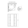 Купити Душова кабіна Lidz Wawel SC90x90.SAT.LOW.GR, скло тоноване 4 мм без піддона , LWASC9090SATLOWGR2 / SD00047623 , в категории Душові кабіни , от бренда Lidz  Інтернет-магазин сантехніки ✓ Кращі ціни на ринку ✓ Величезний вибір ✓ Гарантія ✓ Заходьте!