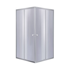 Душова кабіна Lidz Wawel SC90x90.SAT.LOW.GR, скло тоноване 4 мм без піддона