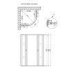 Купити Душова кабіна Lidz Wieza SC80x80.SAT.HIGH.L, скло Linie 4 мм без піддона , LWISC8080SATHIGHL2 / SD00047624 , в категории Душові кабіни , от бренда Lidz  Інтернет-магазин сантехніки ✓ Кращі ціни на ринку ✓ Величезний вибір ✓ Гарантія ✓ Заходьте!