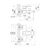 Купить Смеситель для ванны Qtap Leo QTLEO3062102GC Chrome , QTLEO3062102GC / SD00047674 , в категории Смесители для ванной , от бренда Qtap  Интернет-магазин сантехники ✓ Лучшие цены на рынке ✓ Огромный выбор ✓ Гарантия ✓ Заходите!