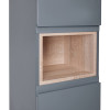 Купити Пенал підлоговий Qtap Robin 350х1950х316 Graphite/Whitish oak QT1376PN1652RGWO , QT1376PN1652RGWO / SD00047713 , в категории Пенали та напівпенали у ванну , от бренда Qtap  Інтернет-магазин сантехніки ✓ Кращі ціни на ринку ✓ Величезний вибір ✓ Гара