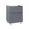 Купити Тумба підлогова Qtap Scorpio 605х825х460 Graphite QT1473TNВ602G , QT1473TNВ602G / SD00047714 , в категории Шафи під умивальник , от бренда Qtap  Інтернет-магазин сантехніки ✓ Кращі ціни на ринку ✓ Величезний вибір ✓ Гарантія ✓ Заходьте!