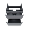 Купити Тумба підлогова Qtap Scorpio 605х825х460 Graphite QT1473TNВ602G , QT1473TNВ602G / SD00047714 , в категории Шафи під умивальник , от бренда Qtap  Інтернет-магазин сантехніки ✓ Кращі ціни на ринку ✓ Величезний вибір ✓ Гарантія ✓ Заходьте!