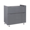 Купити Тумба підлогова Qtap Scorpio 810х825х460 Graphite QT1473TNВ802G , QT1473TNВ802G / SD00047716 , в категории Шафи під умивальник , от бренда Qtap  Інтернет-магазин сантехніки ✓ Кращі ціни на ринку ✓ Величезний вибір ✓ Гарантія ✓ Заходьте!