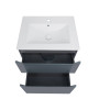 Купити Комплект Qtap Scorpio 605х825х460 Graphite тумба підлогова + раковина урізна QT1471TNВ6023060CG , QT1471TNВ6023060CG / SD00047717 , в категории Шафи під умивальник , от бренда Qtap  Інтернет-магазин сантехніки ✓ Кращі ціни на ринку ✓ Величезний виб