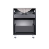 Купити Комплект Qtap Scorpio 605х825х460 Graphite тумба підлогова + раковина урізна QT1471TNВ6023060CG , QT1471TNВ6023060CG / SD00047717 , в категории Шафи під умивальник , от бренда Qtap  Інтернет-магазин сантехніки ✓ Кращі ціни на ринку ✓ Величезний виб