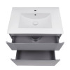 Купити Комплект Qtap Scorpio 710х825х460 Graphite тумба підлогова + раковина урізна QT1471TNВ7023070CG , QT1471TNВ7023070CG / SD00047718 , в категории Шафи під умивальник , от бренда Qtap  Інтернет-магазин сантехніки ✓ Кращі ціни на ринку ✓ Величезний виб