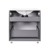 Купити Комплект Qtap Scorpio 710х825х460 Graphite тумба підлогова + раковина урізна QT1471TNВ7023070CG , QT1471TNВ7023070CG / SD00047718 , в категории Шафи під умивальник , от бренда Qtap  Інтернет-магазин сантехніки ✓ Кращі ціни на ринку ✓ Величезний виб