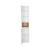 Купити Пенал підвісний Qtap Robin 350х1650х316 White/Whitish oak QT1376PN1651LWWO , QT1376PN1651LWWO / SD00048892 , в категории Пенали та напівпенали у ванну , от бренда Qtap  Інтернет-магазин сантехніки ✓ Кращі ціни на ринку ✓ Величезний вибір ✓ Гарантія