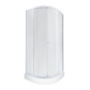 Купить Набір Qtap душова кабіна Presto WHI1099AP5 Pear 1970x900x900 мм + піддон Robin 309912C 90x90x12 см з сифоном , PREWHI1099AP5SET / SD00048940 , в категории Душевые кабины , от бренда Qtap  Интернет-магазин сантехники ✓ Лучшие цены на рынке ✓ Огромны