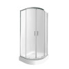 Купить Набір Qtap душова кабіна Taurus CRM1011AC6 Clear 2020x1000x1000 мм + піддон Robin 301112 100x100x12 см з сифоном , TAUCRM1011AC6SET / SD00048946 , в категории Душевые кабины , от бренда Qtap  Интернет-магазин сантехники ✓ Лучшие цены на рынке ✓ Огр