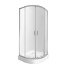 Купити Набір Qtap душова кабіна Taurus CRM1099AC6 Clear 2020x900x900 мм + піддон Robin 309912C 90x90x12 см з сифоном , TAUCRM1099AC6SET / SD00048947 , в категории Душові кабіни , от бренда Qtap  Інтернет-магазин сантехніки ✓ Кращі ціни на ринку ✓ Величезн