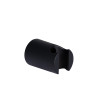 Купити Тримач для ручного душу Qtap Spojeni округлий QT829910842854OB Black Matt , QT829910842854OB / SD00048963 , в категории Кронштейни, тримачі, підключення , от бренда Qtap  Інтернет-магазин сантехніки ✓ Кращі ціни на ринку ✓ Величезний вибір ✓ Гарант