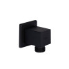 Купити Підключення для шланга Qtap Spojeni прямокутне QT809810842857NB Black Matt , QT809810842857NB / SD00048967 , в категории Кронштейни, тримачі, підключення , от бренда Qtap  Інтернет-магазин сантехніки ✓ Кращі ціни на ринку ✓ Величезний вибір ✓ Гаран