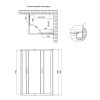 Купити Lidz 5мм основное фиксированное стекло матовое Frost WAWEL SC120x80.LOW.FR ,  / SD00048999 , в категории Комплектуючі до душових кабін , от бренда Lidz  Інтернет-магазин сантехніки ✓ Кращі ціни на ринку ✓ Величезний вибір ✓ Гарантія ✓ Заходьте!