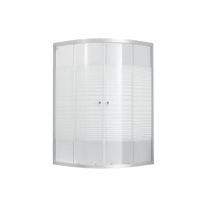Lidz 4мм скляні двері з малюнком Linie WIEŻA SC80x80.MID.L