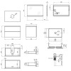 Купити Комплект меблів для ванної Qtap Tern тумба + раковина + дзеркало QT044VI43009 , QT044VI43009 / SD00049123 , в категории Комплекти шафа та умивальник , от бренда Qtap  Інтернет-магазин сантехніки ✓ Кращі ціни на ринку ✓ Величезний вибір ✓ Гарантія ✓