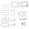 Купити Комплект меблів для ванної Qtap Tern тумба + раковина + дзеркало QT044VI43010 , QT044VI43010 / SD00049124 , в категории Комплекти шафа та умивальник , от бренда Qtap  Інтернет-магазин сантехніки ✓ Кращі ціни на ринку ✓ Величезний вибір ✓ Гарантія ✓