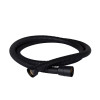Купить Шланг для ручного душу Qtap Hadice 1200 мм QT054BL43073 Black Matt , QT054BL43073 / SD00049190 , в категории Душевые шланги , от бренда Qtap  Интернет-магазин сантехники ✓ Лучшие цены на рынке ✓ Огромный выбор ✓ Гарантия ✓ Заходите!