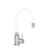 Купити Змішувач для кухні Lidz Aria 015F3 з гнучким виливом (k35) LDARI015F3WHI43362 White , LDARI015F3WHI43362 / SD00049485 , в категории Змішувачі для кухні , от бренда Lidz  Інтернет-магазин сантехніки ✓ Кращі ціни на ринку ✓ Величезний вибір ✓ Гаранті