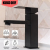 Купить Смеситель для раковины Lidz Kubis 001F (k35) LDKUB001FBLA43376 черный , LDKUB001FBLA43376 / SD00049499 , в категории Смесители для умывальника , от бренда Lidz  Интернет-магазин сантехники ✓ Лучшие цены на рынке ✓ Огромный выбор ✓ Гарантия ✓ Заходи