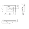 Купить Раковина Qtap Albatross Q 800х480х230 Белый QT01115080QW1 , QT01115080QW1 / SD00050040 , в категории Умывальники , от бренда Qtap  Интернет-магазин сантехники ✓ Лучшие цены на рынке ✓ Огромный выбор ✓ Гарантия ✓ Заходите!