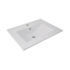 Раковина Qtap Albatross 600х460х180 Белый без донного клапана QT01113060CW1
