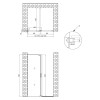 Купити Двері до QT Стіна Walk-In GLIDE CRM2012.C8, скло 8мм Clear, покриття CalcLess, 120x190, розсувна ,  / SD00050472 , в категории Комплектуючі до душових кабін , от бренда Qtap  Інтернет-магазин сантехніки ✓ Кращі ціни на ринку ✓ Величезний вибір ✓ Га