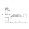 Купить Сифон для раковины Lidz (WHI) LU06 колбовый (выход 50 мм) , LU06 / SD00050513 , в категории Сифоны для умывальника , от бренда Lidz  Интернет-магазин сантехники ✓ Лучшие цены на рынке ✓ Огромный выбор ✓ Гарантия ✓ Заходите!