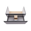 Купити Тумба підвісна Qtap Robin 800х580х500 GRAPHITE/WHITISH OAK QT1374TPВ8002NGWO , QT1374TPВ8002NGWO / SD00050536 , в категории Шафи під умивальник , от бренда Qtap  Інтернет-магазин сантехніки ✓ Кращі ціни на ринку ✓ Величезний вибір ✓ Гарантія ✓ Захо