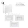 Купить Тумба напольная Qtap Scorpio 800х825х500 БЕЛЫЙ QT1473TNВ801NW , QT1473TNВ801NW / SD00050539 , в категории Шкафы под умывальник , от бренда Qtap  Интернет-магазин сантехники ✓ Лучшие цены на рынке ✓ Огромный выбор ✓ Гарантия ✓ Заходите!