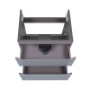 Купить Тумба подвесная Qtap Scorpio 800х585х500 GRAPHITE QT1474TPВ802NG , QT1474TPВ802NG / SD00050540 , в категории Шкафы под умывальник , от бренда Qtap  Интернет-магазин сантехники ✓ Лучшие цены на рынке ✓ Огромный выбор ✓ Гарантия ✓ Заходите!